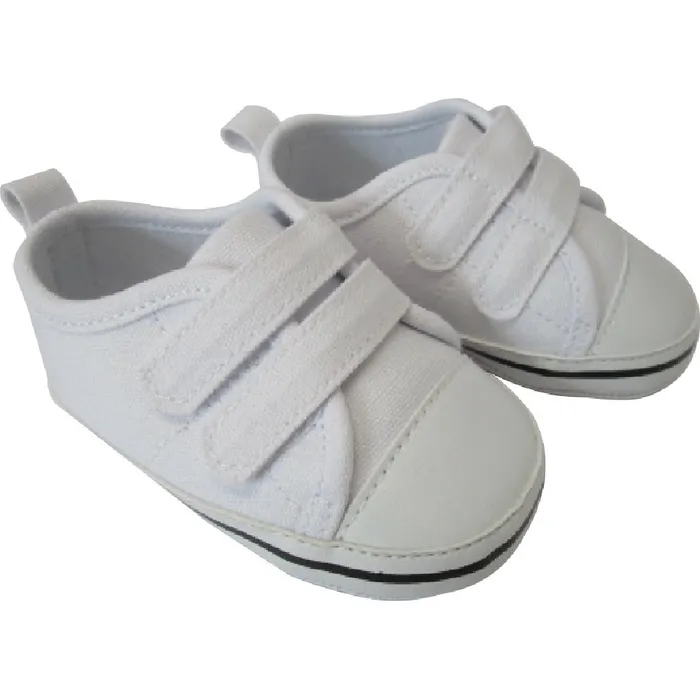 4Baby Velcro Sneaker White | Baby Bunting AU