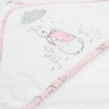 Bubba Blue Peter Rabbit Pink Cloud Hooded Towel image 1