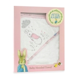 Bubba Blue Peter Rabbit Pink Cloud Hooded Towel image 2