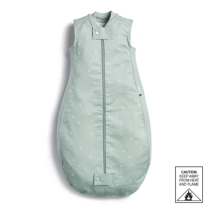 ergoPouch Sheeting Sleeping Bag 1.0 Tog Sage Size 2-4 Years