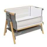 Tutti Bambini Cozee Breeze Plus Bedside Sleeper & Bassinet Oak/Charcoal image 4
