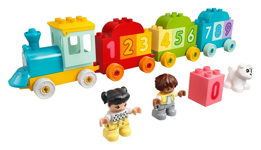 LEGO DUPLO Number Train Learn To Count Building Blocks Baby Bunting AU