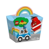 Lego Duplo Fire Helicopter & Police Car image 7