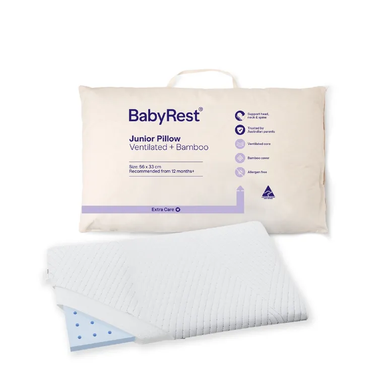 BabyRest Bamboo Pillow White