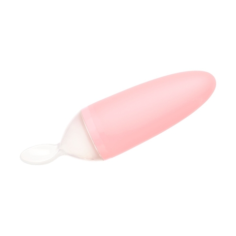 Boon Squirt Feeding Spoon - Blush Pink image 0 Large Image