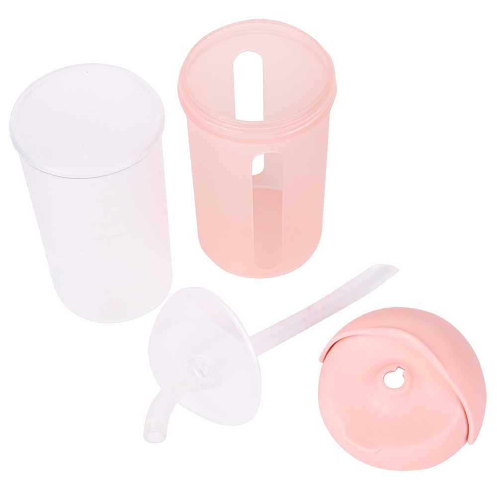 Boon Swig Straw Bottle 9oz Blush Pink 270ml Cups & Drink Bottles