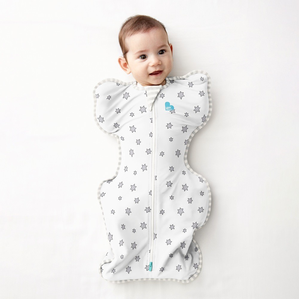 Love To Dream Swaddle Up Bamboo Lite 0.2 Tog Cream Small Swaddles