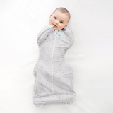 Love To Dream Swaddle Up Lite 0.2 Tog Grey Small image 2
