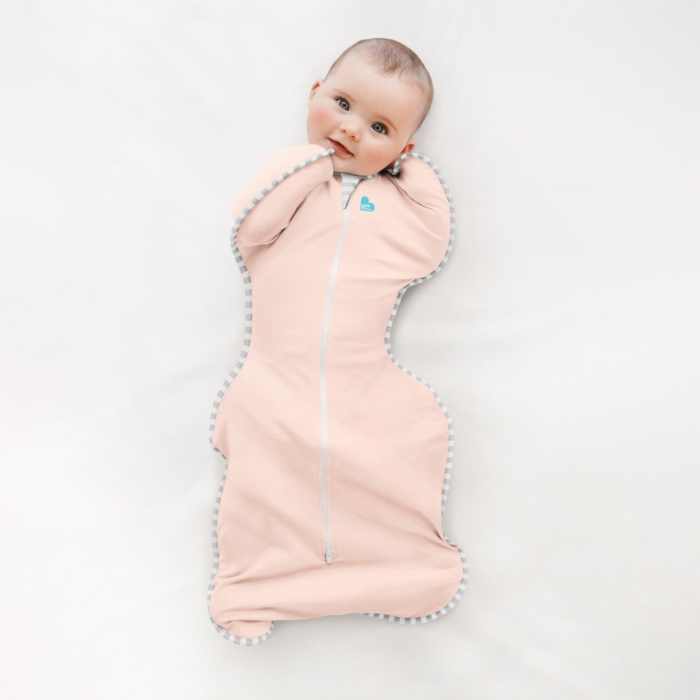 Love To Dream Swaddle Up Lite 0.2 Tog Light Pink Newborn | Swaddles ...