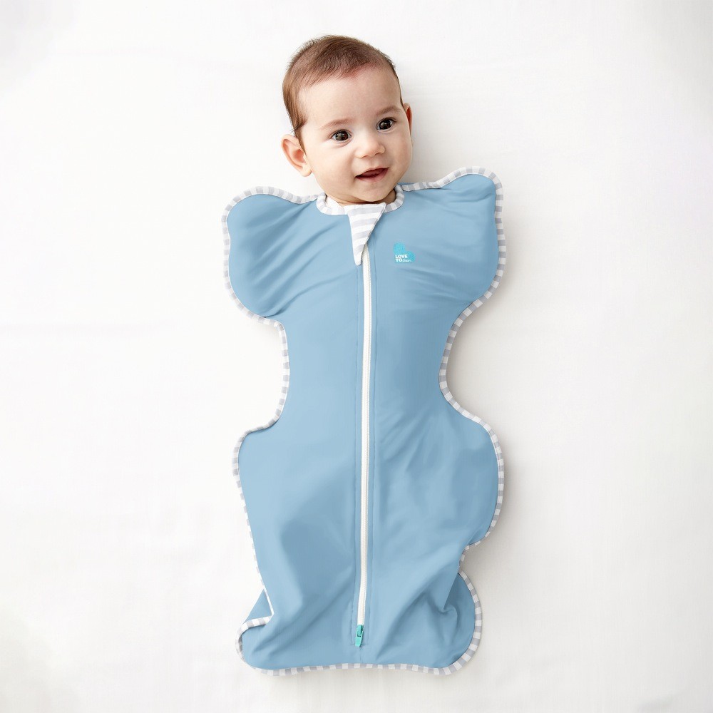 Love To Dream Swaddle Up Original 1.0 Tog Dusty Blue Newborn | Swaddles ...