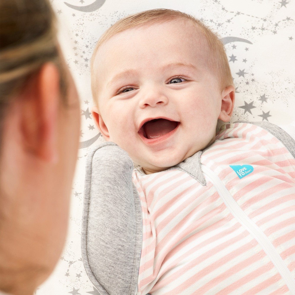 Love To Dream Swaddle Up Transition Bag 1.0 Tog Dusty Pink Large Swaddles Baby Bunting AU