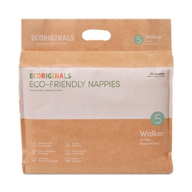 Ecoriginals Walker Nappies - Size 5 - 20 Pack