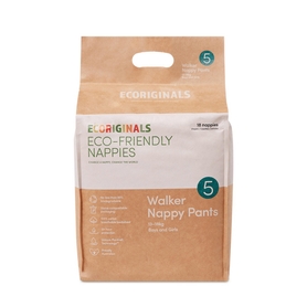 Ecoriginals Walker Nappy Pant - Size 5 - 18 Pack