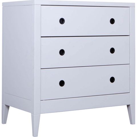 Grotime Archie Drawer Chest - White | Drawers | Baby Bunting AU