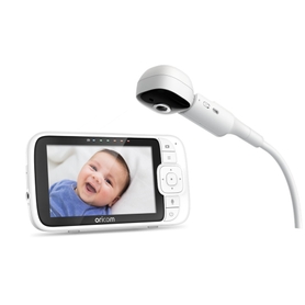 Oricom Video Monitor with Remote Function and Cribmount Nursery Pal - Skyview OBH650P