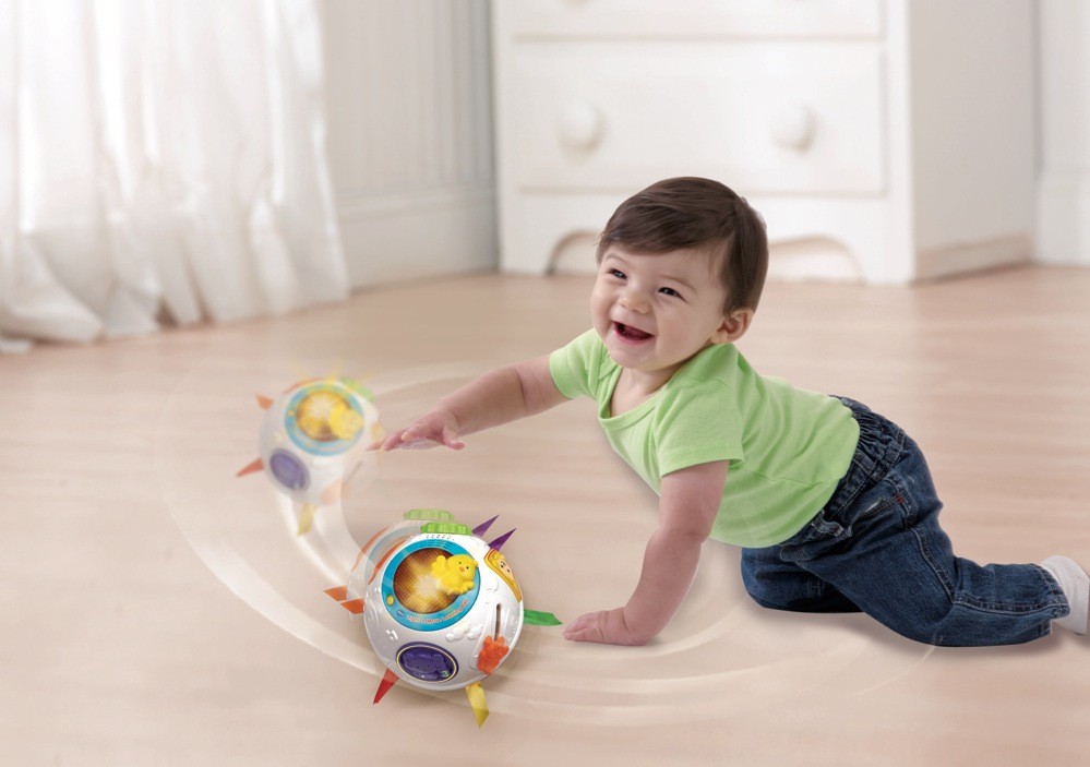 Vtech Baby Crawl & Learn Bright Lights Ball | Interactive Toys | Baby ...