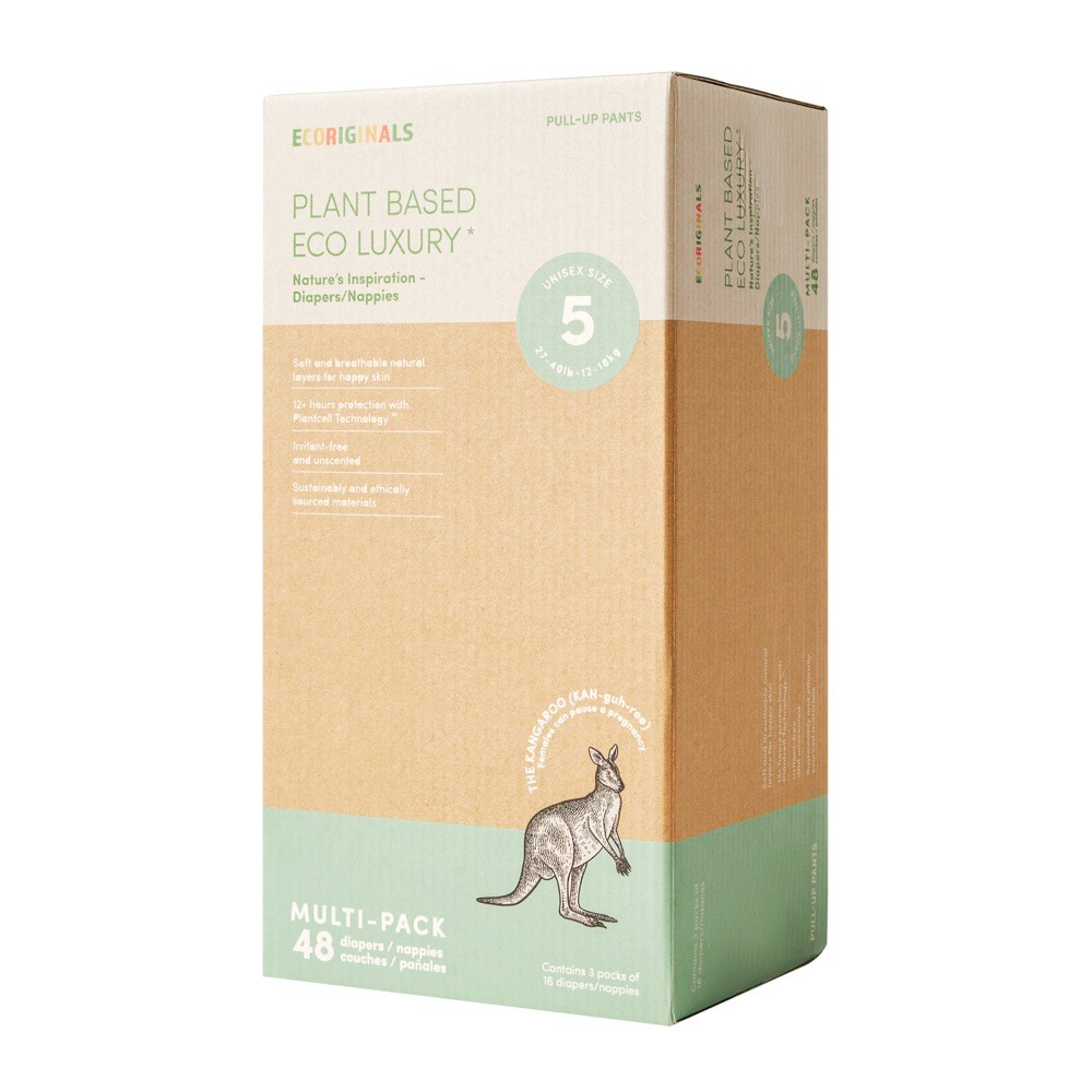 Ecoriginals Walker Mega Nappy Pants Size 5 48Pk