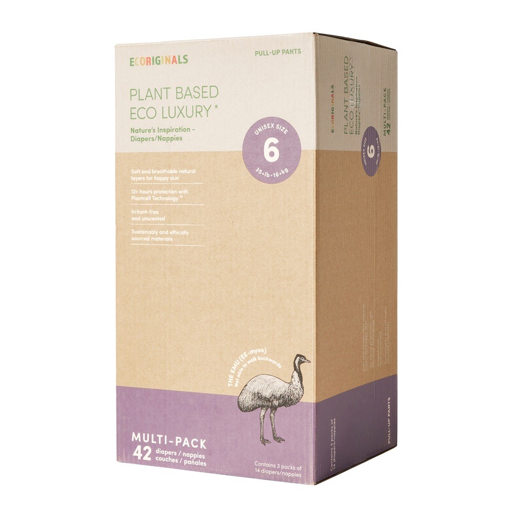 Ecoriginals Junior Mega Pants Size 6 42Pk