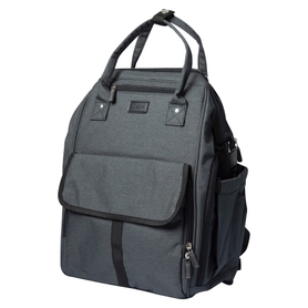 Latasche Urban Nappy Backpack - Charcoal with Black Trim