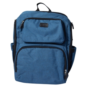 Latasche Iconic Nappy Backpack - Blue Denim with Black Trim