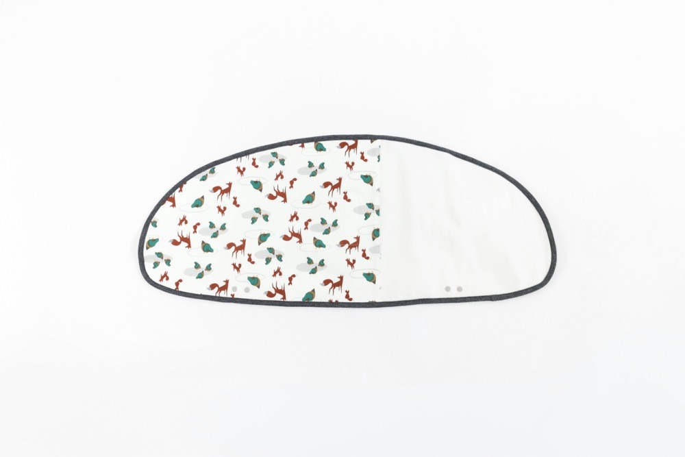 Nest Design Organic Swaddle Sleeping Bag 1.0 Tog Fox Tots Small