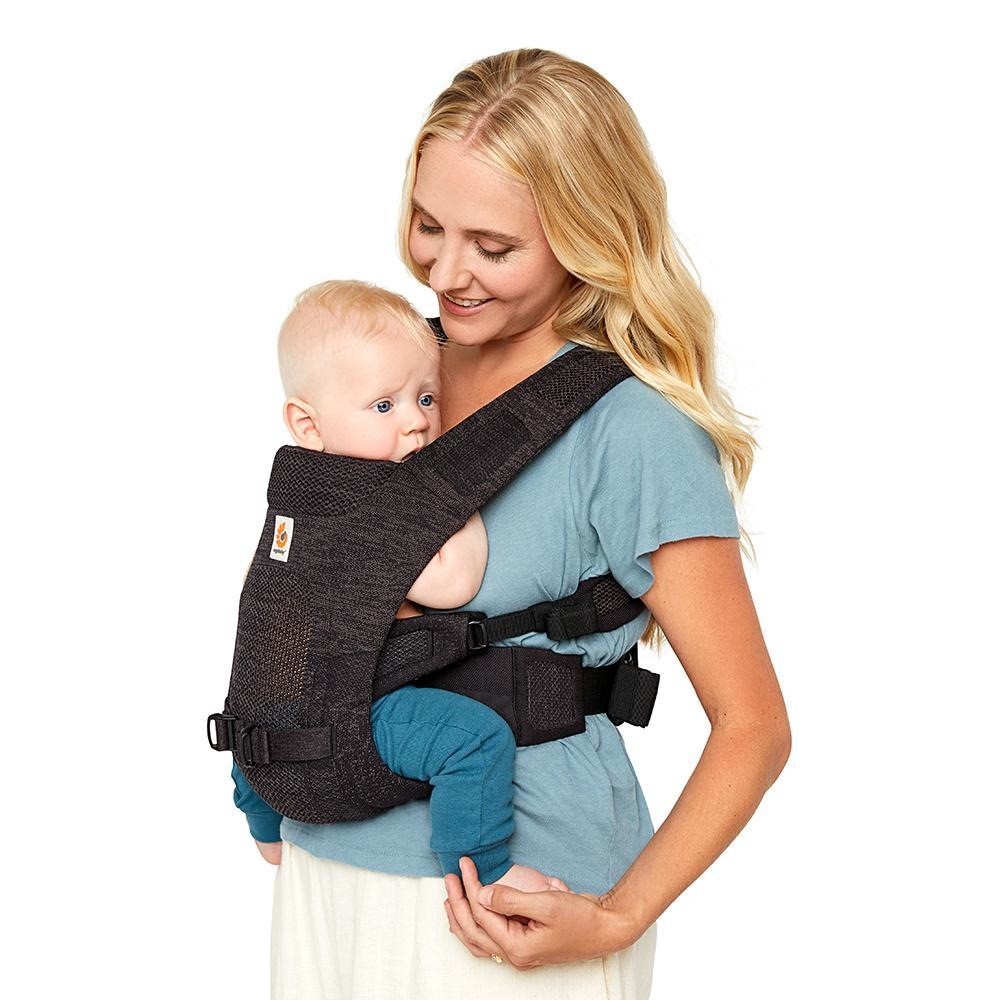 Ergobaby Aerloom Baby Carrier Charcoal Black Baby Carriers Baby