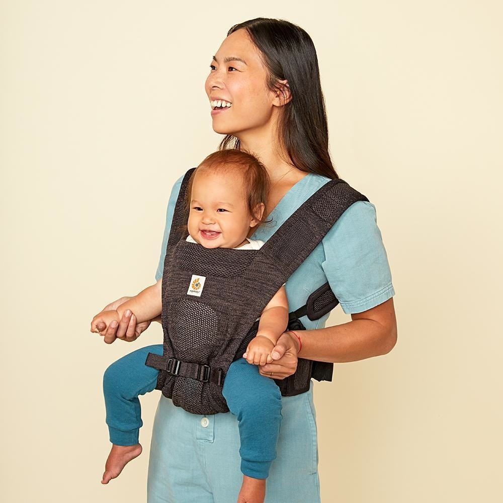 Ergobaby Aerloom Baby Carrier Charcoal Black Baby Carriers Baby