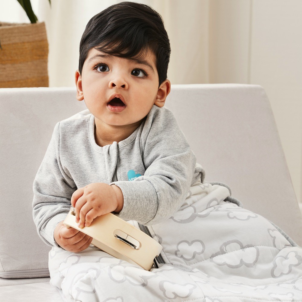 Love To Dream Sleeping Bag 2.5 Tog Daydream Grey 1836 Months Baby