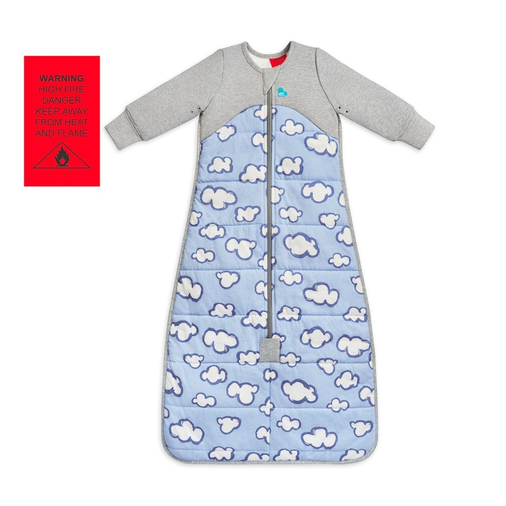 Love To Dream Sleeping Bag 2.5 Tog Daydream Dusty Blue 1836 Months