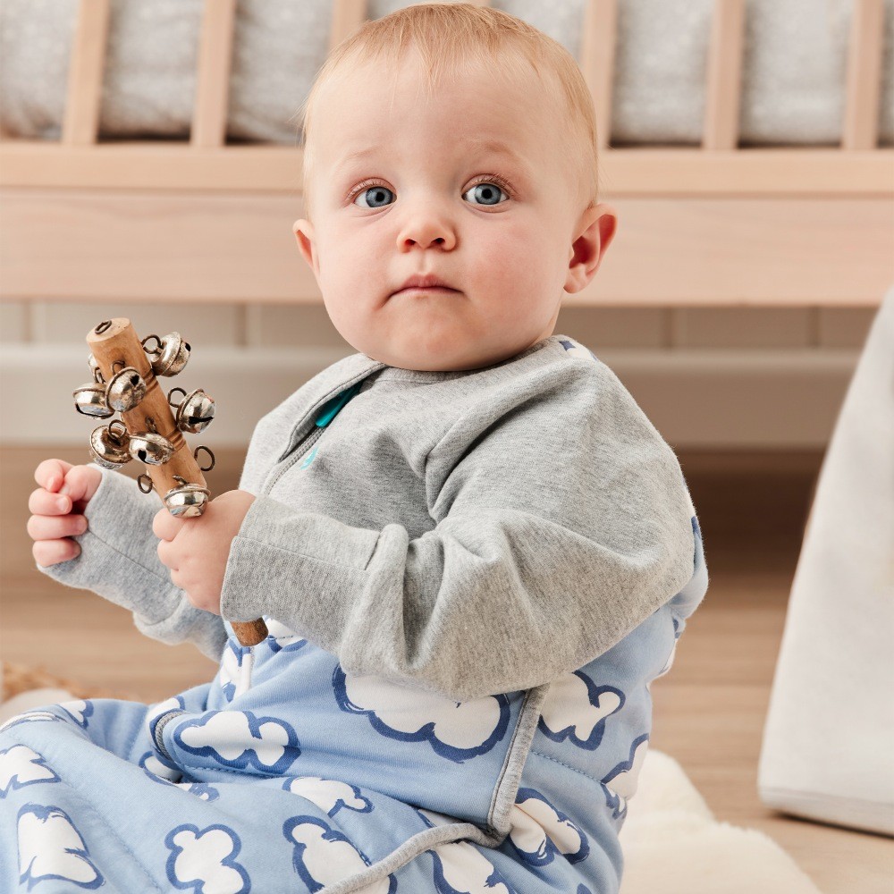 Love To Dream Sleeping Bag 2.5 Tog Daydream Dusty Blue 1836 Months