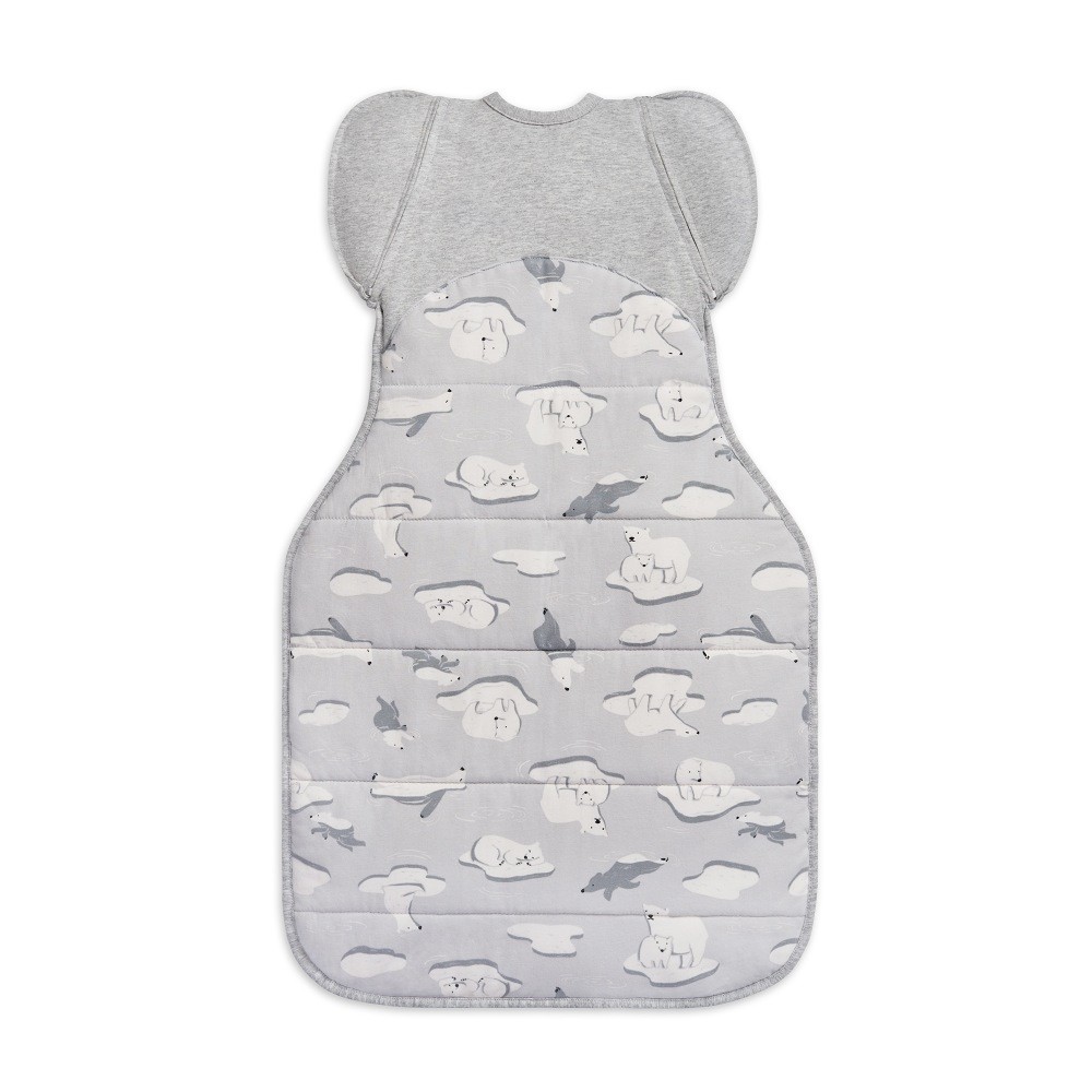 Love To Dream Swaddle Up Trans Bag 3.5 Tog South Pole Grey Medium