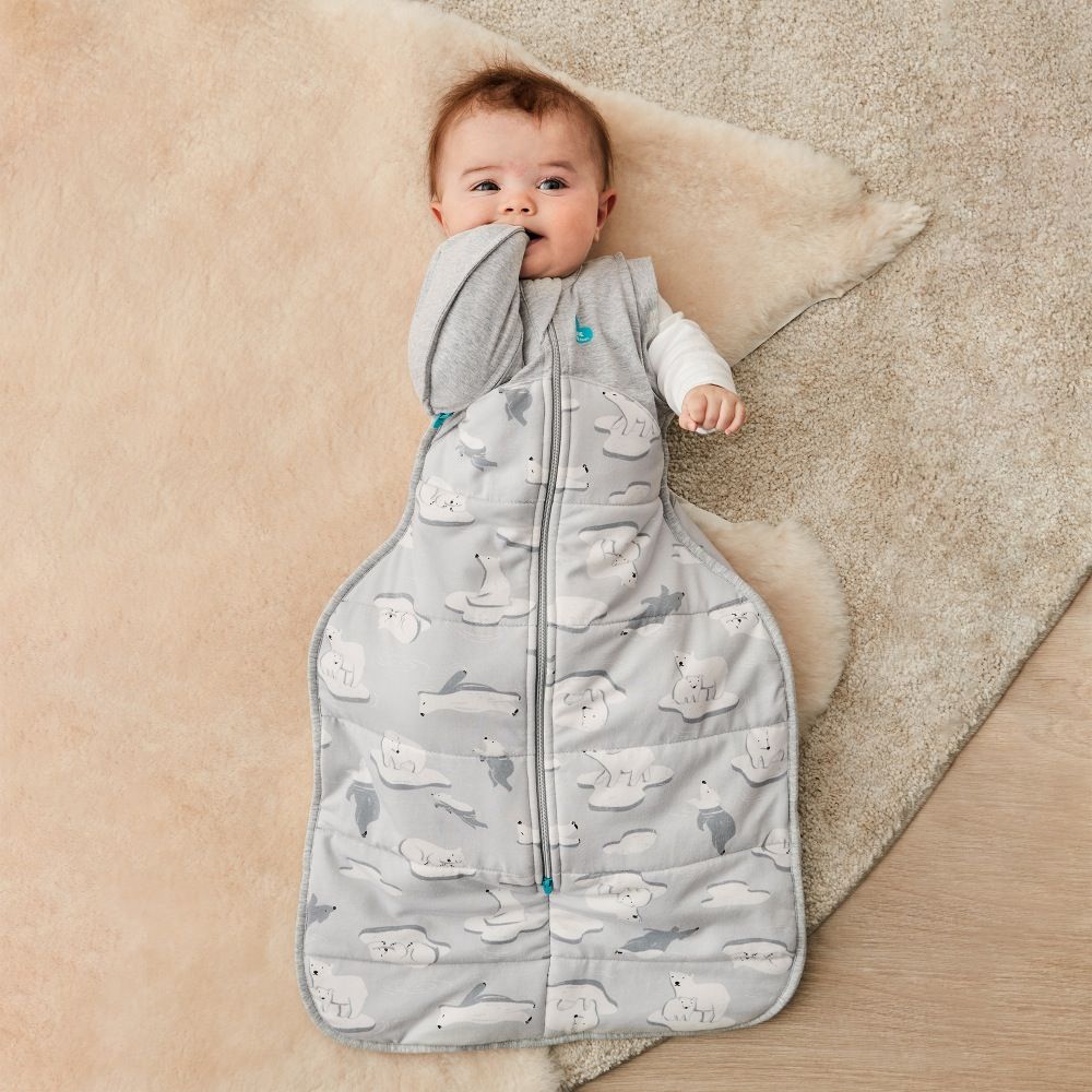 Love To Dream Swaddle Up Trans Bag 3.5 Tog South Pole Grey Large ...