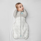 Love To Dream Swaddle Up Signature 2.5 Tog White Small image 1