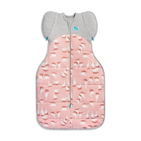 Love To Dream Swaddle Up Trans Bag Silly Goose 2.5 Tog Dusty Pink Large