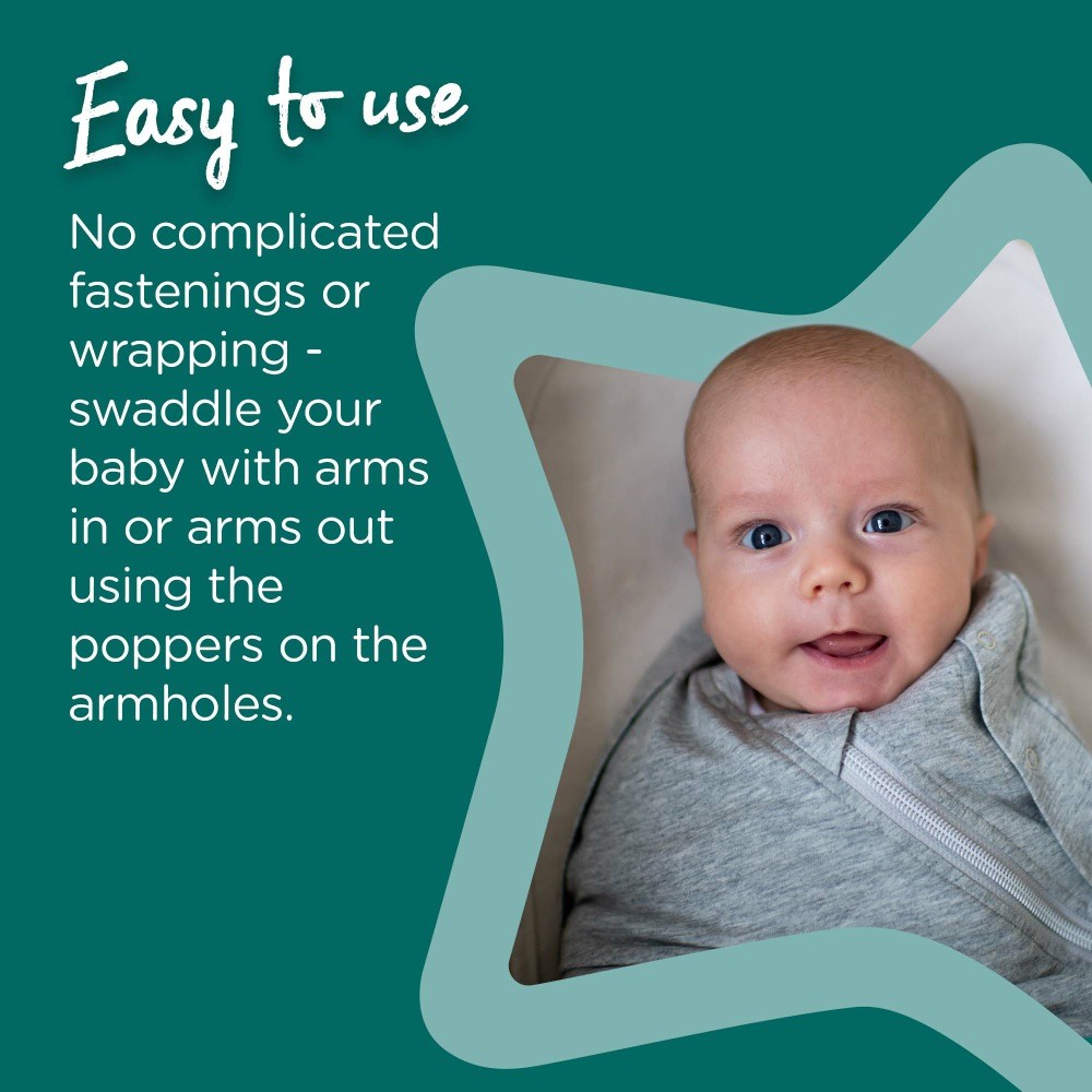 Tommee Tippee Grobag Swaddle 2.5 Tog Gro Friends 03 Months Swaddles Baby Bunting AU