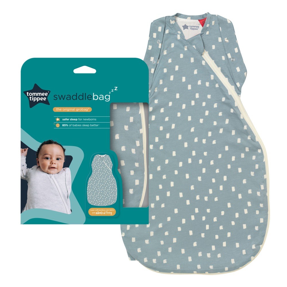 Tommee Tippee Grobag Swaddle 2.5 Tog Speckle 36 Months Swaddles