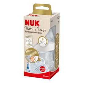 Nuk Nature Sense Bottle with Temperature Control - Small flow teat - Newborn+ 150ml - Assorted