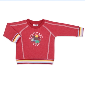 4Baby Home Grown Pullover Stripe Red