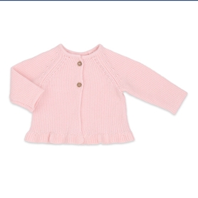 4Baby Home Grown Knit Cardi Pink