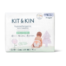 Kit & Kin Toddler Nappy - Size 4 - 34 Pack