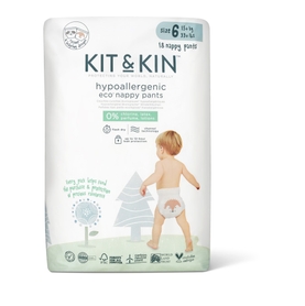 Kit & Kin Junior Nappy Pants - Size 6 - 18 Pack
