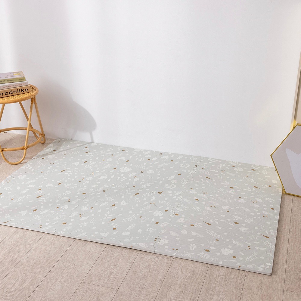 Nido Nido Foam Mats Metallic Garden 6 Piece Set Mats Baby Bunting AU
