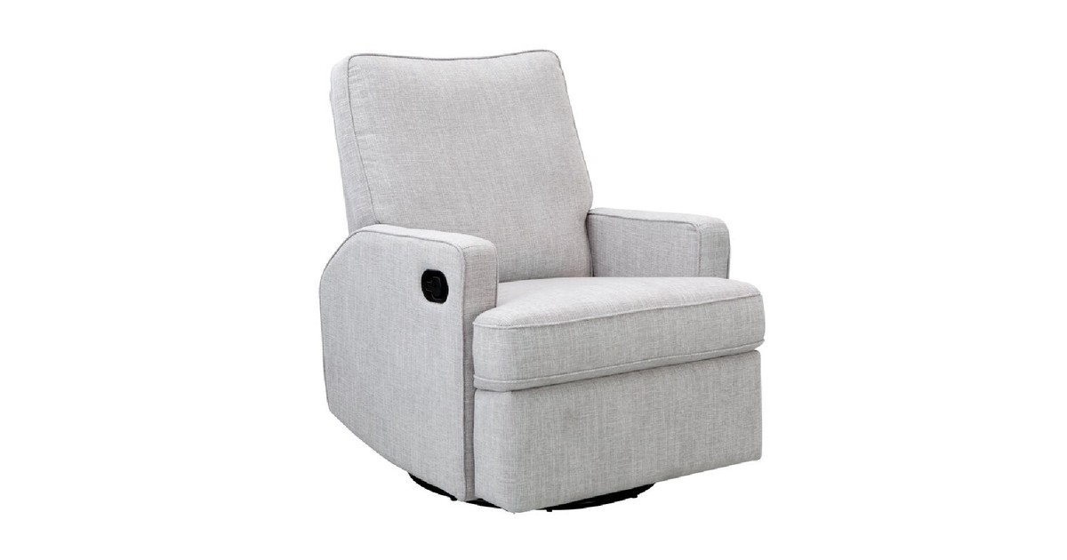 Il Tutto Quinn Reclining Nursery Chair Pure Grey