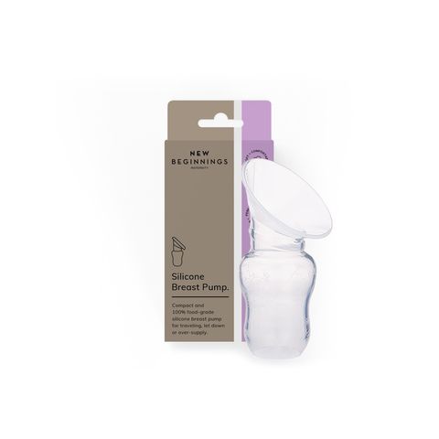 New Beginnings Silicone All in One Breast Pump image 0 Large Image