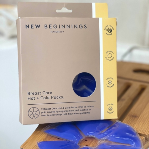 New Beginnings Hot & Cold Breast Care Pads 2 Pack image 0 Large Image