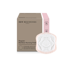 New Beginnings Bamboo Disposable Breast Pads 40 Pack