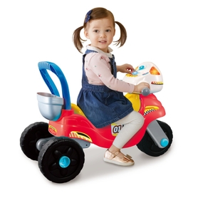 Vtech 3-In-1 Ride With Me Motorbike Red