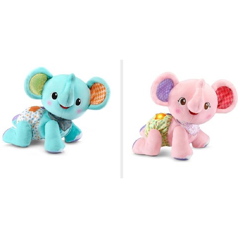 Vtech Baby Crawl With Me Elephant Assorted Blue Pink Interactive Toys Baby Bunting Au