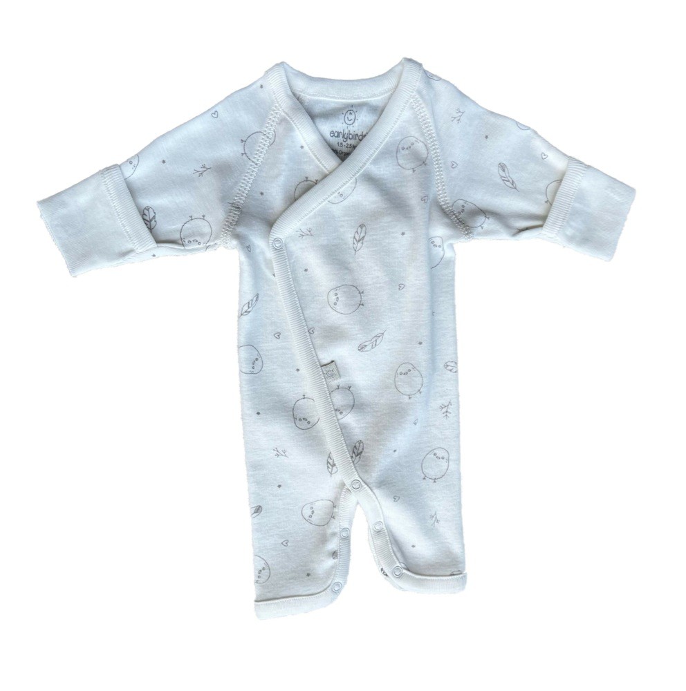 Earlybirds Organics Ivory Jumpsuit Grey Medium