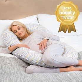 Clevamama Mum2Me Maternity Pillow & Baby Nest Grey Online Only